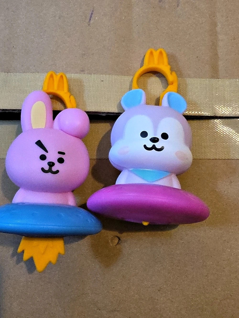 McDonald's x BT21 Happy Meal Toy Cooky & Mang